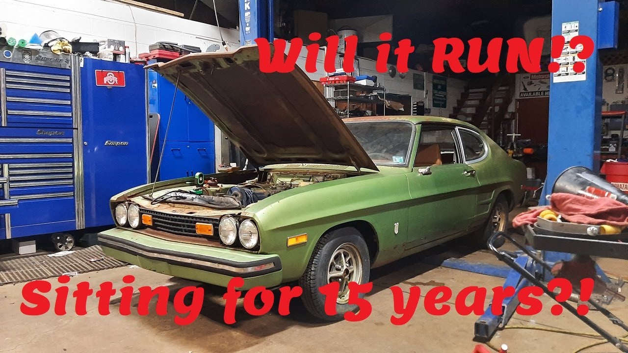 Заведётся ли он?! Ford Capri 1974 года простоял 15 лет! Сможем ли мы вернуть его к жизни в стиле ...