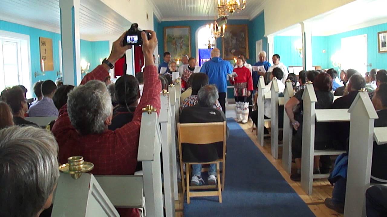 Qassiarsuk, Greenland - 90th anniversary celebration