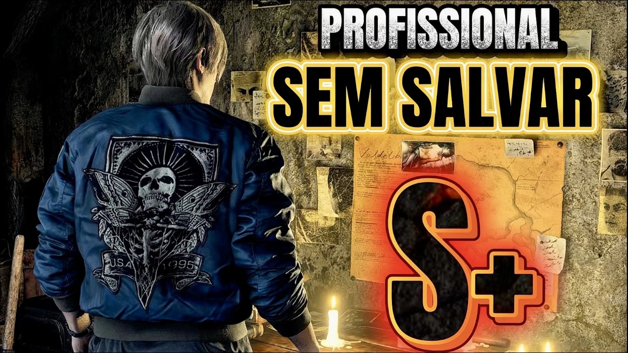 Resident Evil 4 Remake Rank S+ SEM SALVAR ( Sem itens Bonus ) No Profissional Até Zerar- CONCLUÍDO