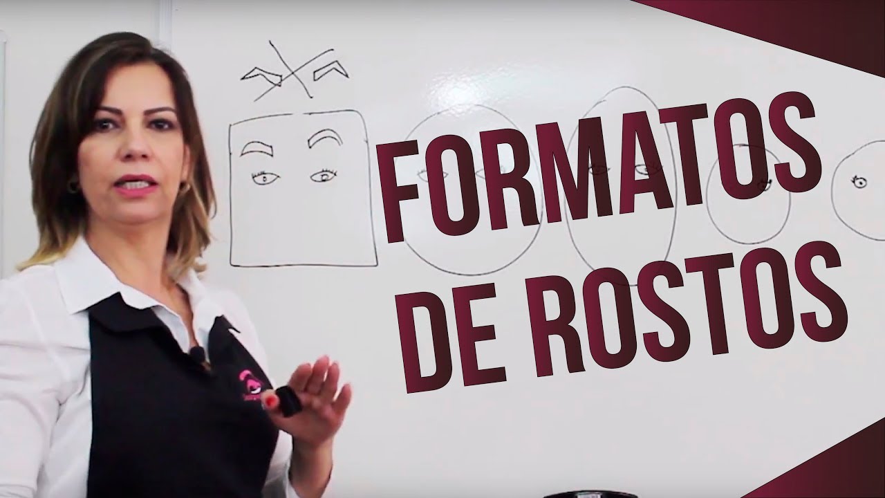 Aprenda o design de sobrancelhas para cada formato de rosto - Designer Sobrancelha