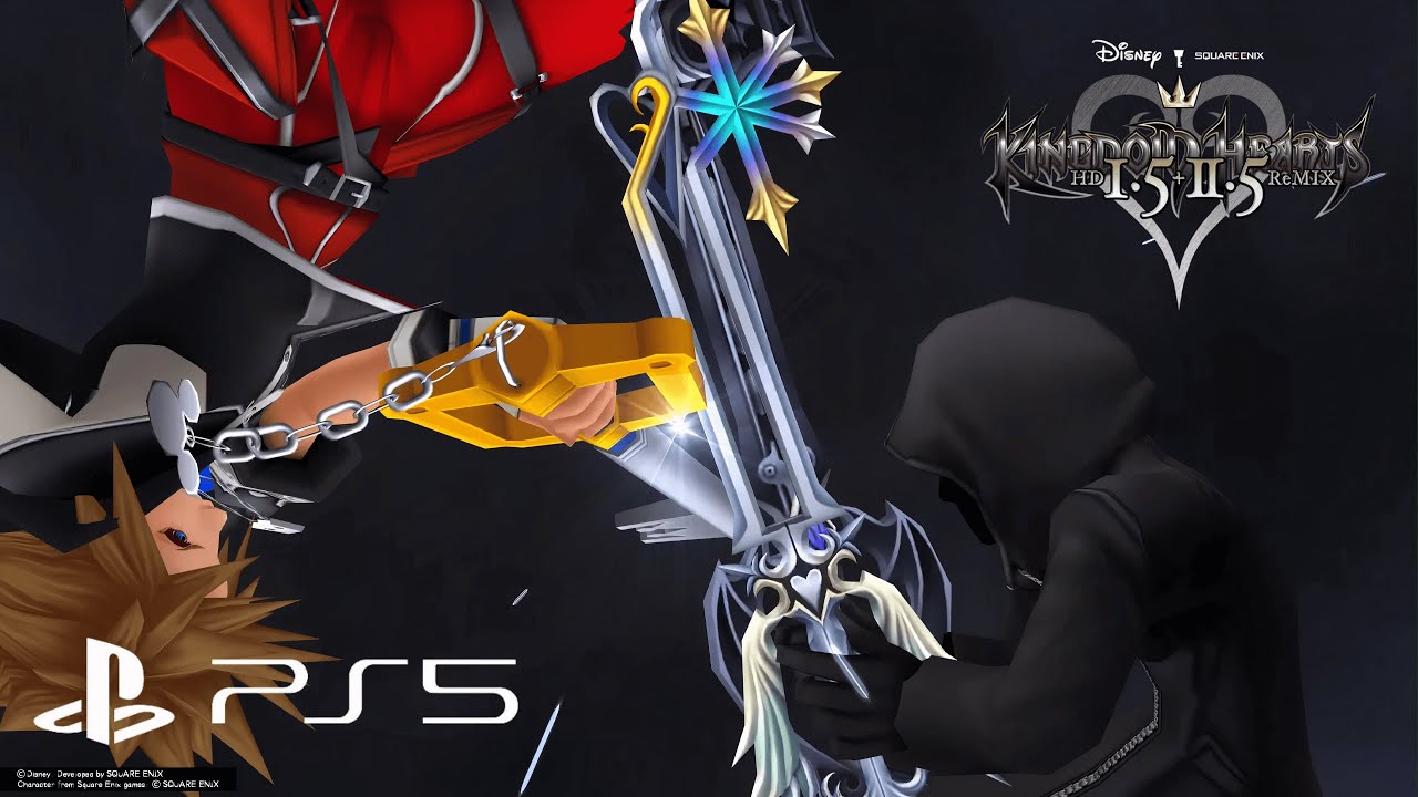 Kingdom Hearts II Final Mix (PS5) - Sora vs Roxas [CM No Damage]