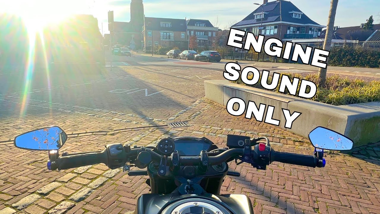 SUZUKI GSXS-750 YOSHIMURA EXHAUST ll POV DRIVE THROUGH THE NETHERLANDS