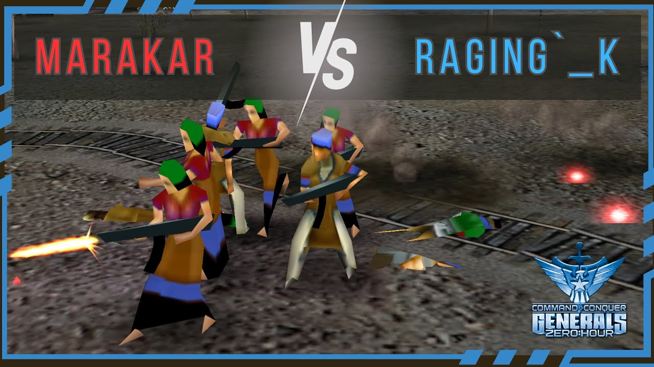 [OoE] Marakar vs Raging`_K - Pro Online Matches [C&C Generals Zero Hour]