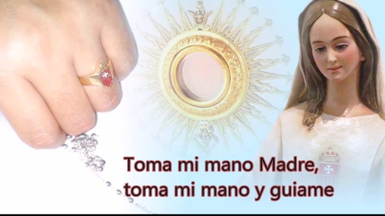 TOMA MI MANO MADRE