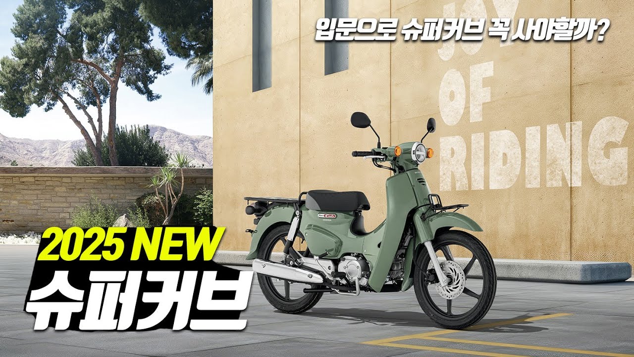 2025 혼다 슈퍼커브 오토바이 드디어 출시! 튜닝에 돈 탕진하고 느낀 결론(honda super cub)