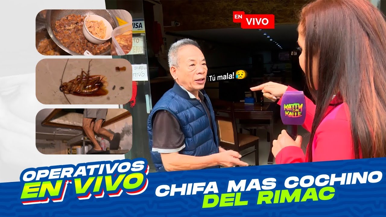 CUIDADO ESTE ES EL CHIFA MAS COCHINO DEL RIMAC -EN VIVO