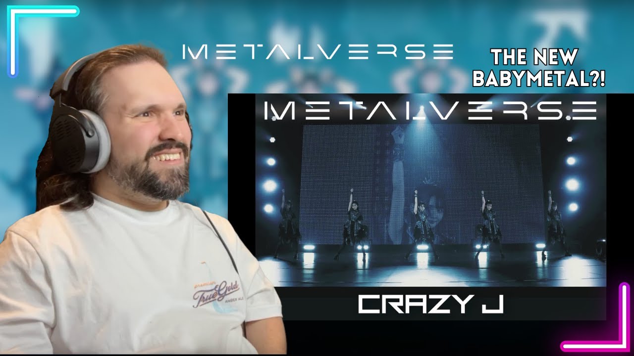 First Time Reacting To METALVERSE - Crazy J (OFFICIAL Live Music Video)