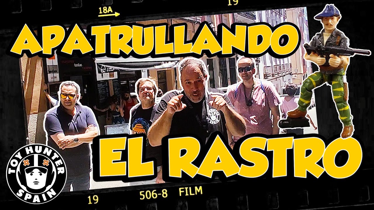 EL RASTRO de MADRID-El MEJOR MERCADILLO de EUROPA-Tianguis-Flea Market-Cromos-Juguetes Vintage 80-90