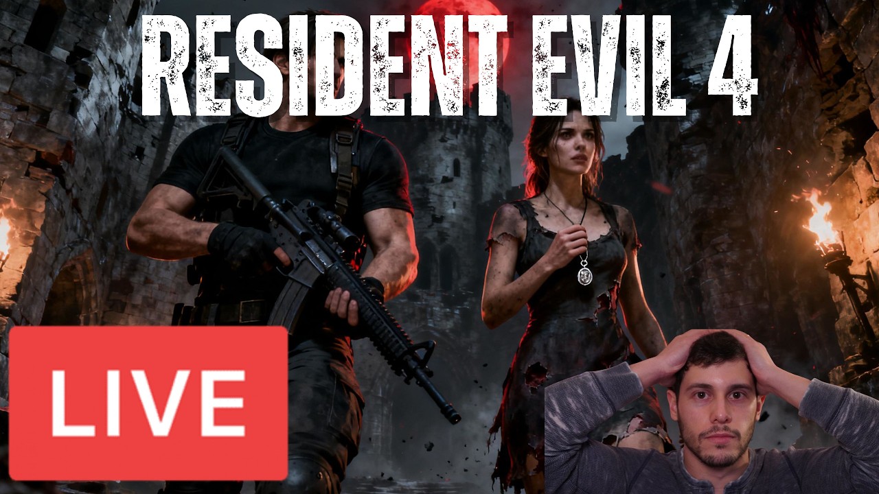 Resident Evil 4 Livestream - First Playthrough!