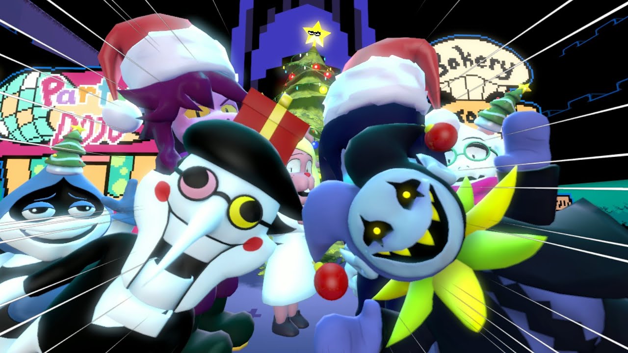 【DELTARUNE】割とカオスな ジェビルとスパムトン