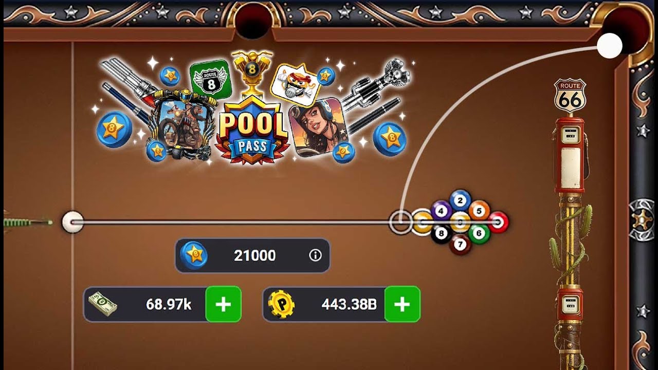 Route 66 Season 😲 20000 Loyalty Points And No Cue 8 Ball Pool
