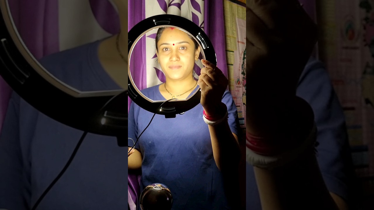 Unboxing Ring light with tripode under 700 // Ring fill light 10inch /7feet review in hindi