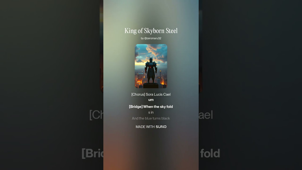 King of Skyborn Steel