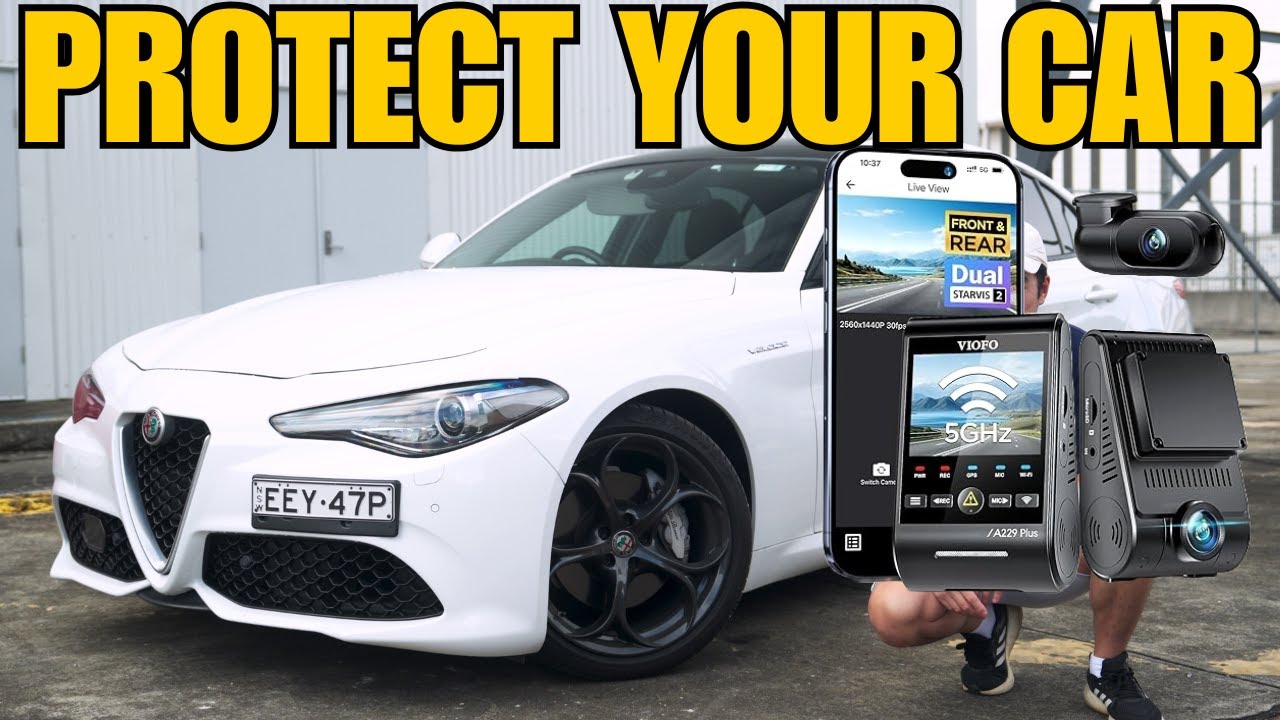 How to PROPERLY Install a Dash Cam in your Alfa Romeo Giulia | VIOFO