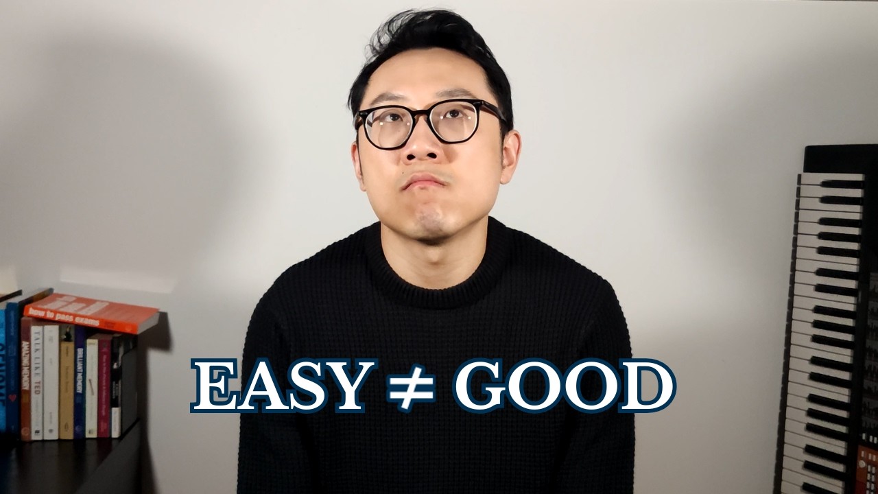 Why You Need to Make Your Life Harder