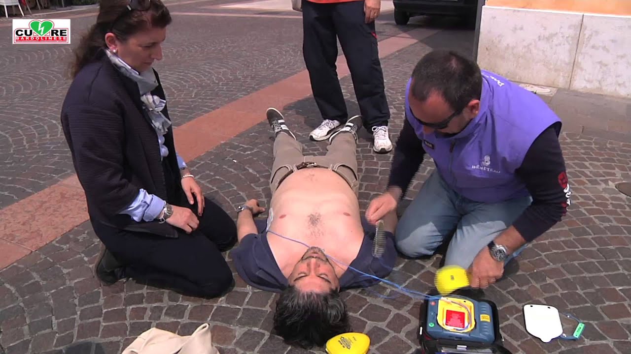 Cuore Bardolinese - utilizzo delle teche DAE