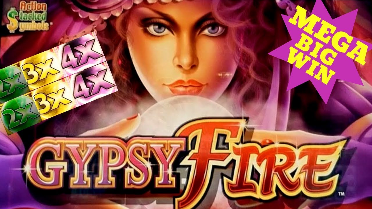 ★MEGA BIG WIN★ GYPSY FIRE Slot Machine HUGE BONUS Won | Live Konami Slot Play & SUPER BIG WIN