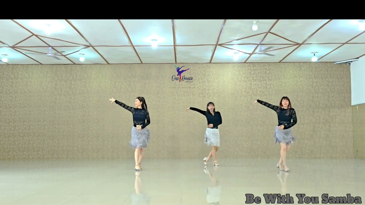 Be With You Samba - Line Dance // Samba // High Beginner - Demo