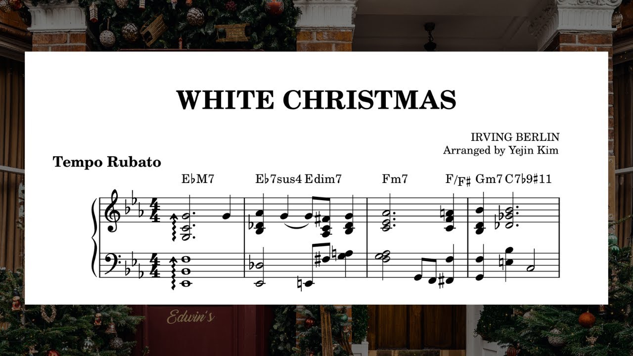 White Christmas - Jazz Piano (sheet music)