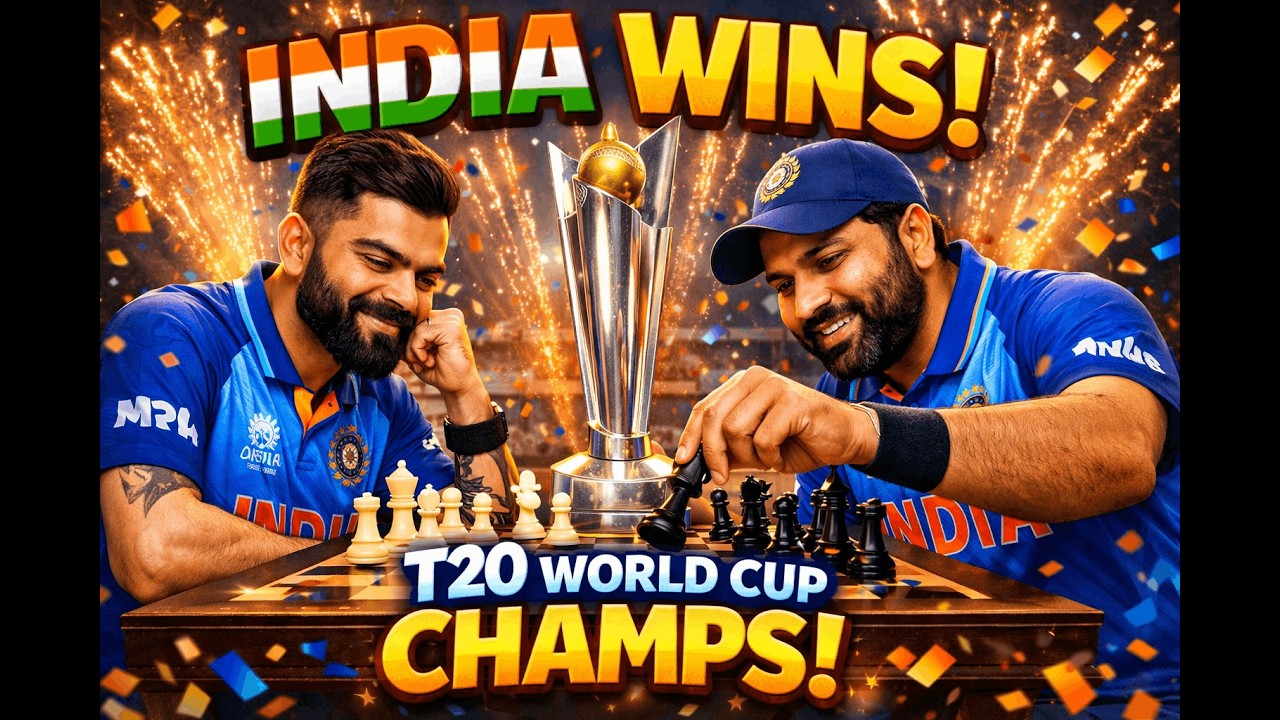 India’s T20 World Cup Victory Celebration… But in Chess! 🇮🇳♟️🔥 Live Chess Stream | Chess Live |