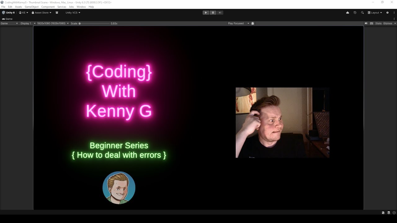 Coding With Kenny G | Beginner Series | How to deal with errors