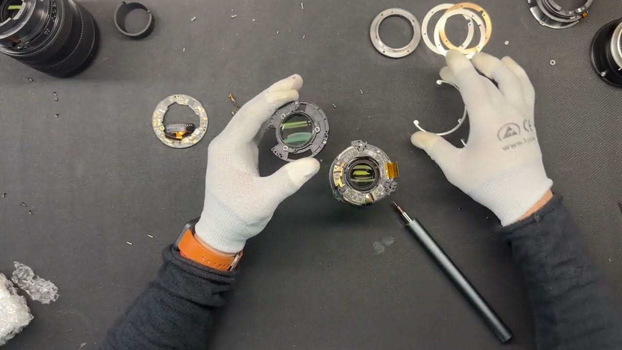 How to repair Tamron lens 70-200 F 2.8 G2 A025 - defective VC and exchange barrels and boards