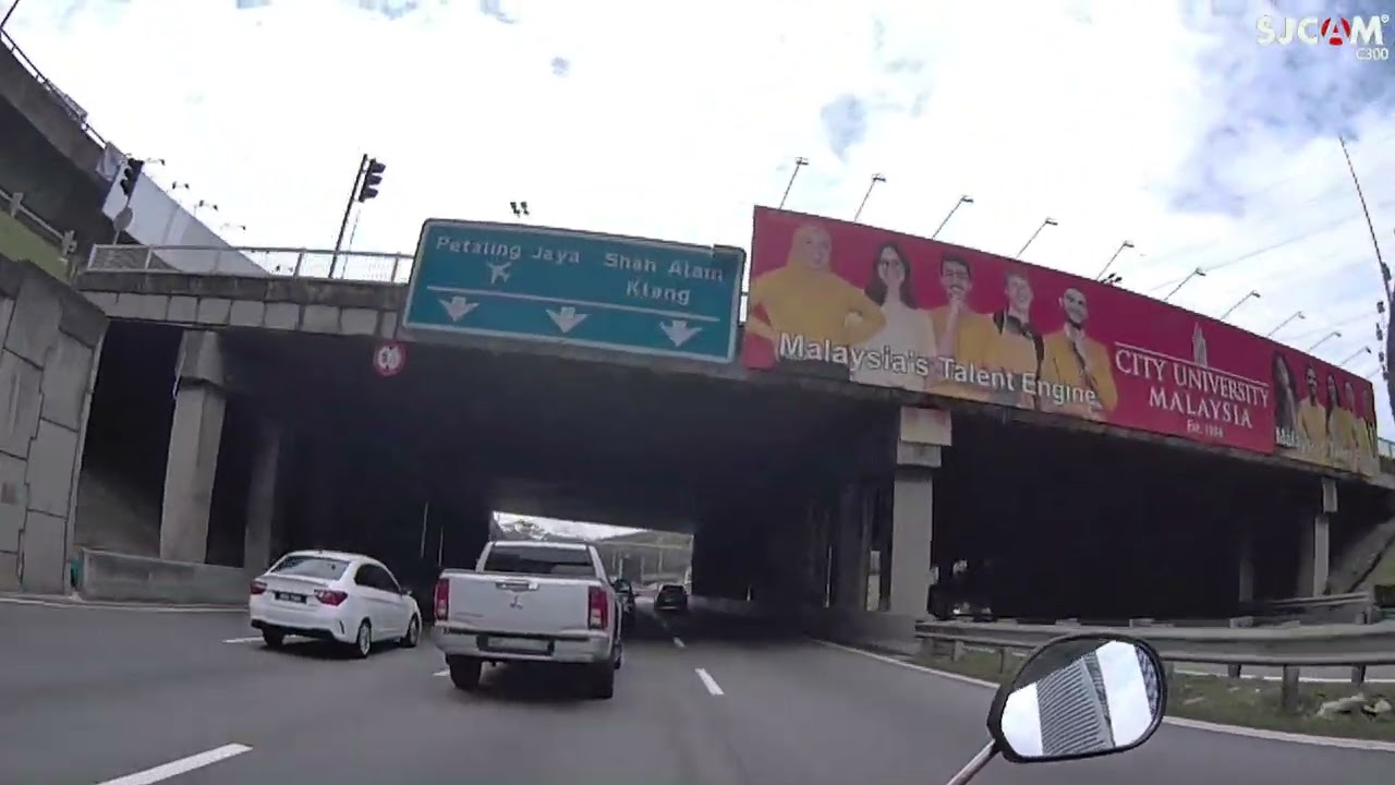 SJCAM C300 Ride 15.2.26 pm | Jalan Sultan Ismail - Federal Highway PJ