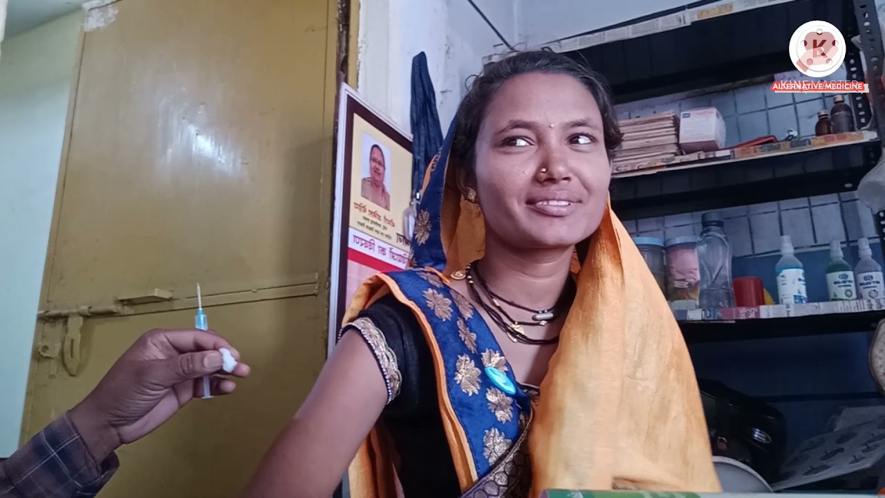 double arm injection.बांह में इंजेक्शन कैसे लगाते हैं।