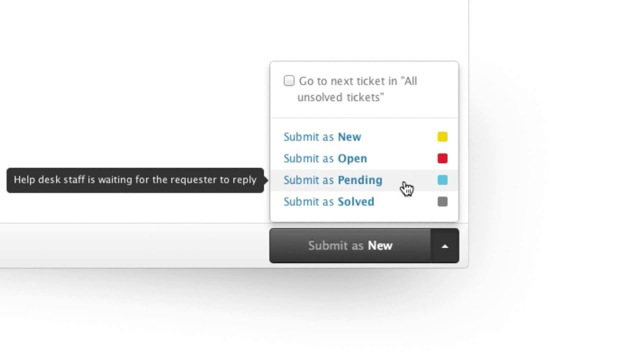 Working with Tickets