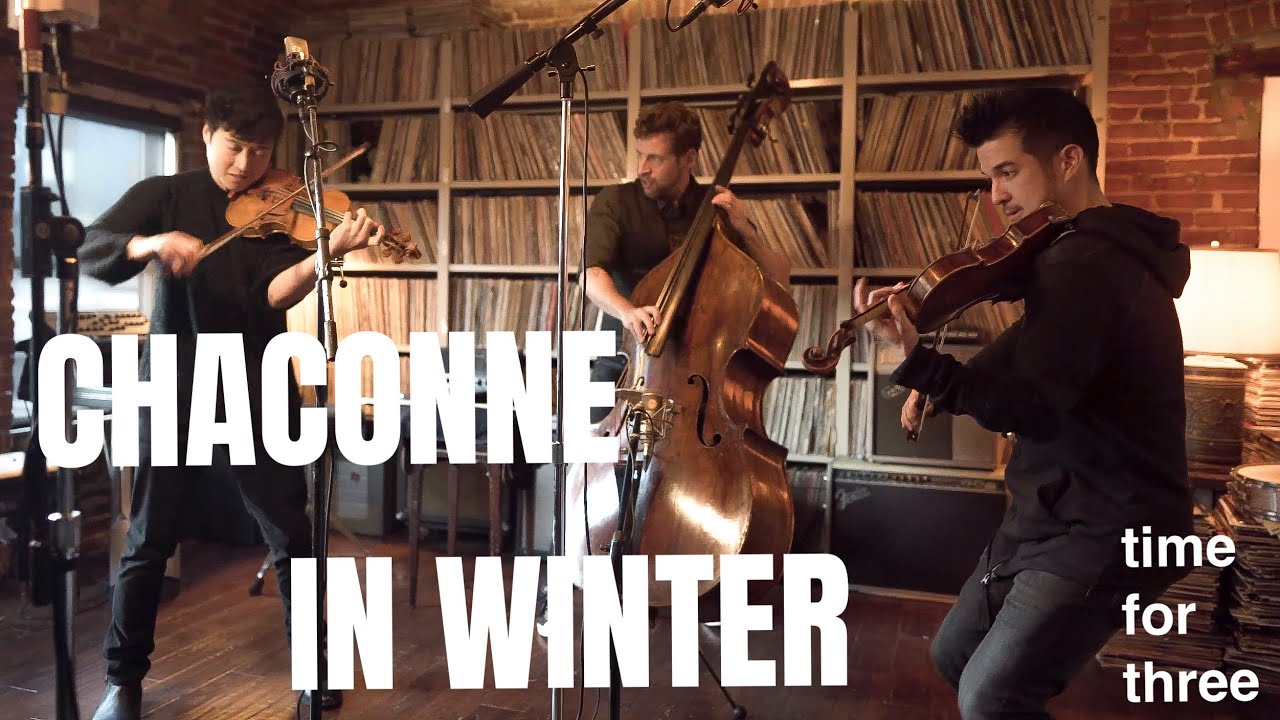 Chaconne in Winter - Time for Three - LIVE from Beyond Studios