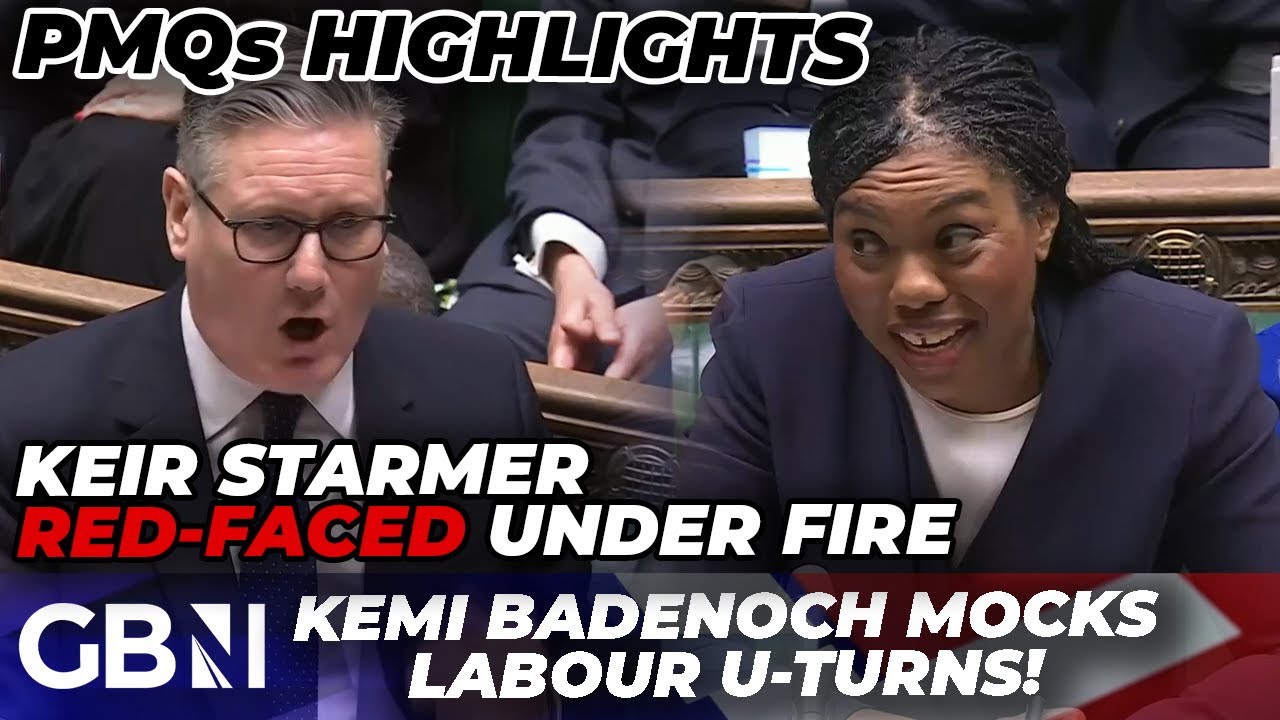 Keir Starmer MOCKED for Labour's U-turn CHAOS | Kemi Badenoch leaves PM furious at PMQs