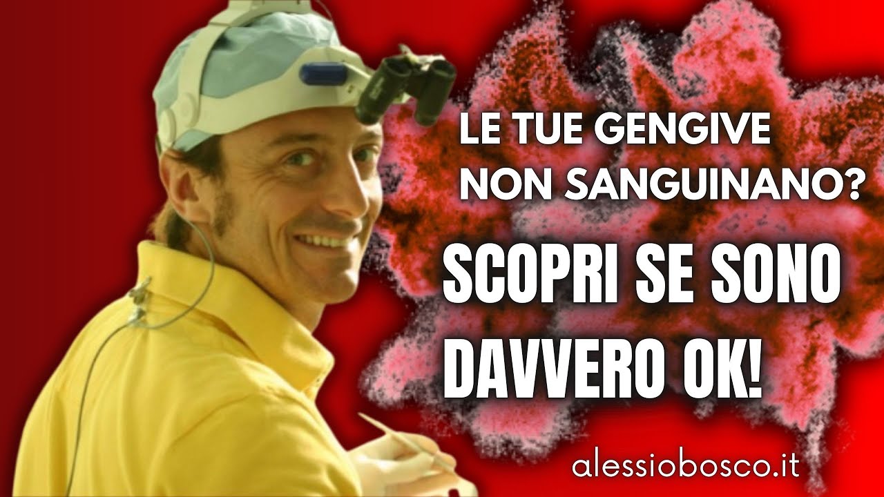 Guarda questo video SE PENSI di non avere le GENGIVE che SANGUINANO
