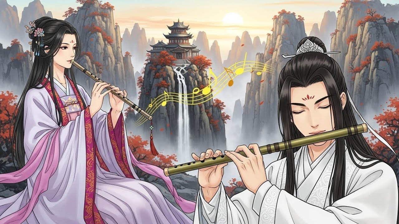 Chinese Zen Music with Guzheng, Erhu & Bamboo Flute for Deep Relaxation, Stress Relief & Meditation