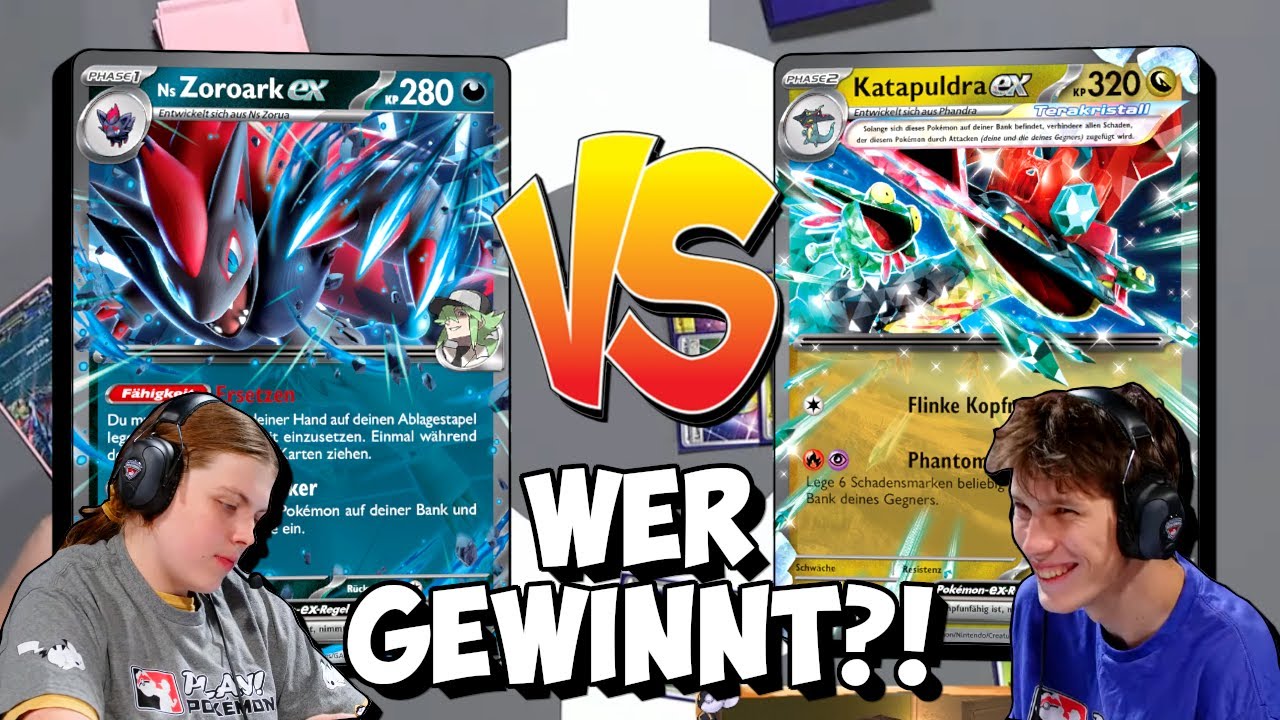 Halbfinale in Lille 2025! Ns Zoroark EX vs. Katapuldra EX!