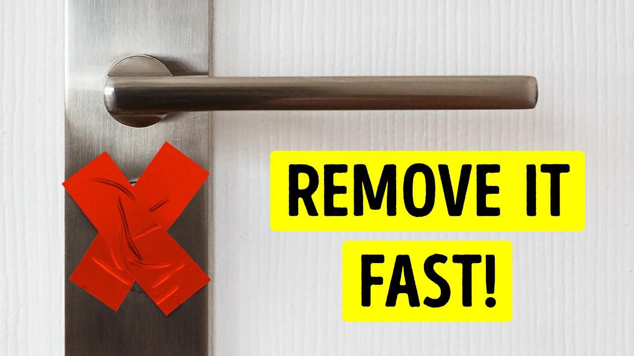 Tape on Door Means a House Is Marked, But What For?