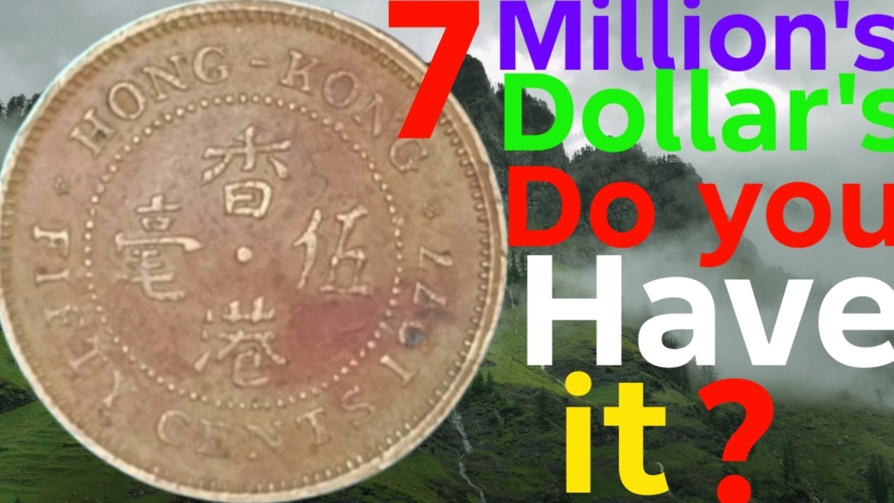 1977 Hong Kong 50 Cents Queen- Elizabeth Coin Worth Millions? Rare Error That Shocked the World!