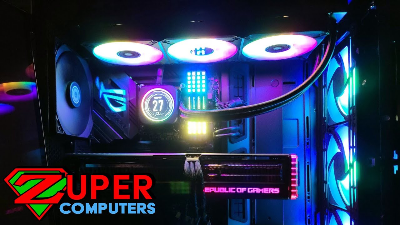EZ Build - Intel Core i7-13700k - ASUS Z790 - ASUS ROG Strix RTX 4080 - Full Gaming PC Build Video