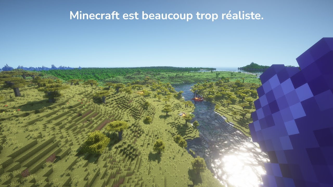 Minecraft mais Réaliste