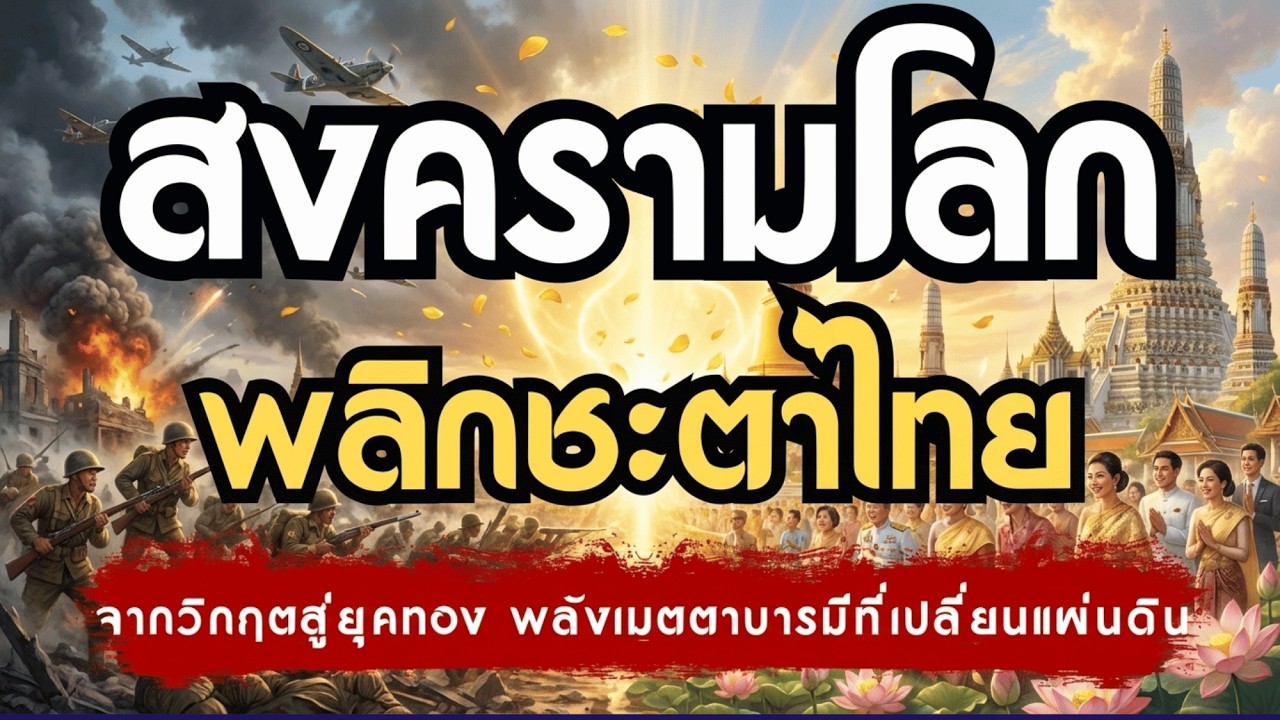 พลิกวิกฤตสงครามโลก สู่ยุคทองของประเทศไทย ด้วยเมตตาบารมี | เรื่องเล่าชาติสุดท้าย