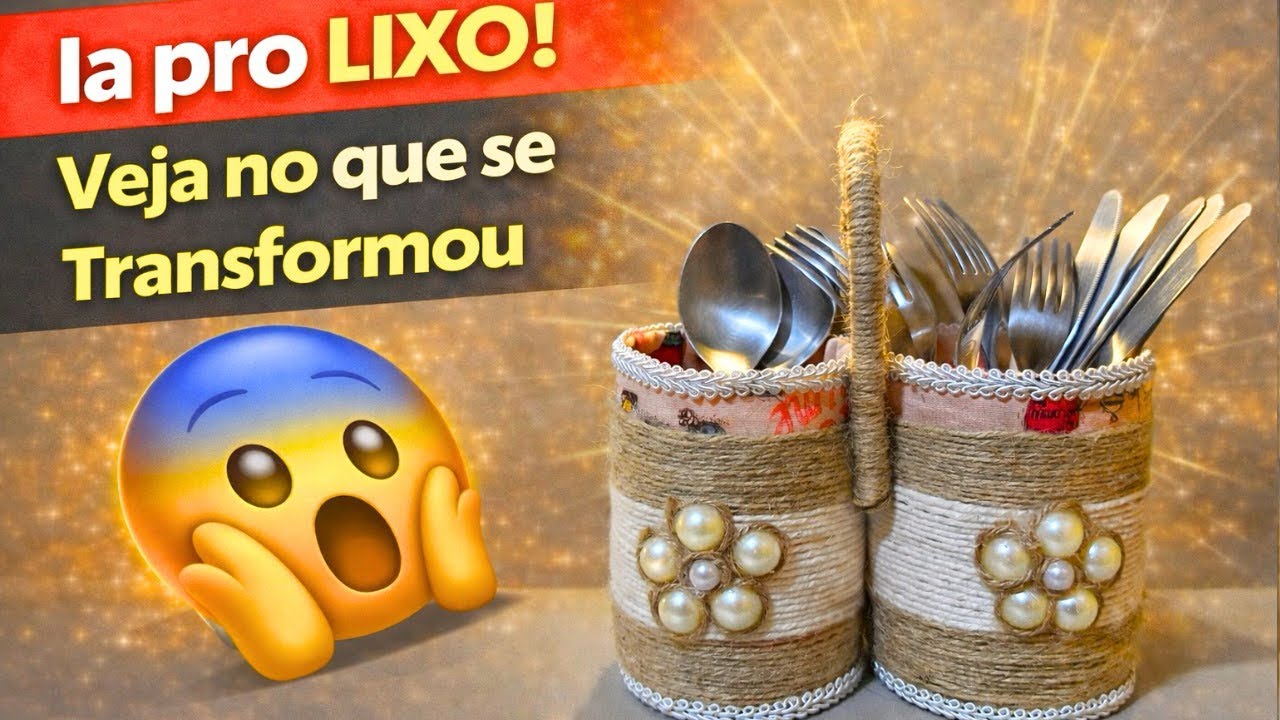 Do lixo ao luxo: garrafas de amaciante viram arte sustentável 