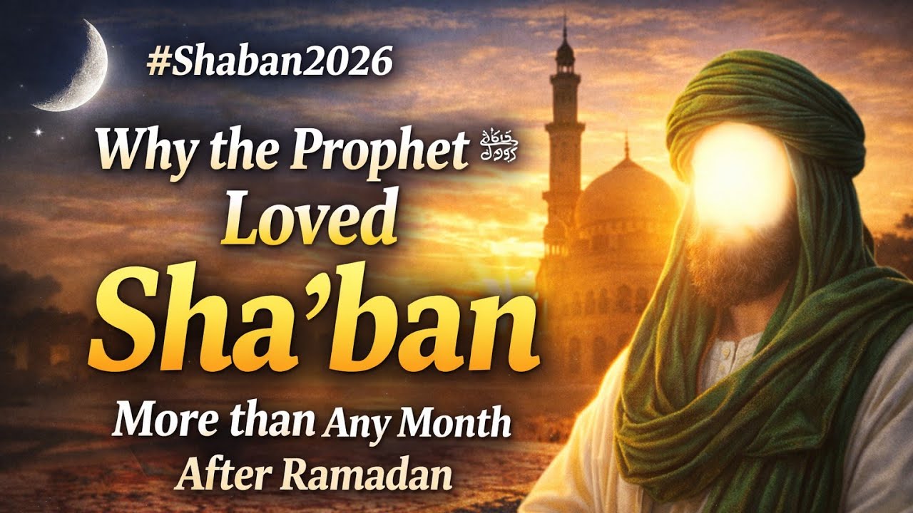 Why the Prophet ﷺ Loved Sha‘ban More Than Any Month After Ramadan #Shaban2026 @SpiritualDreamStudio 