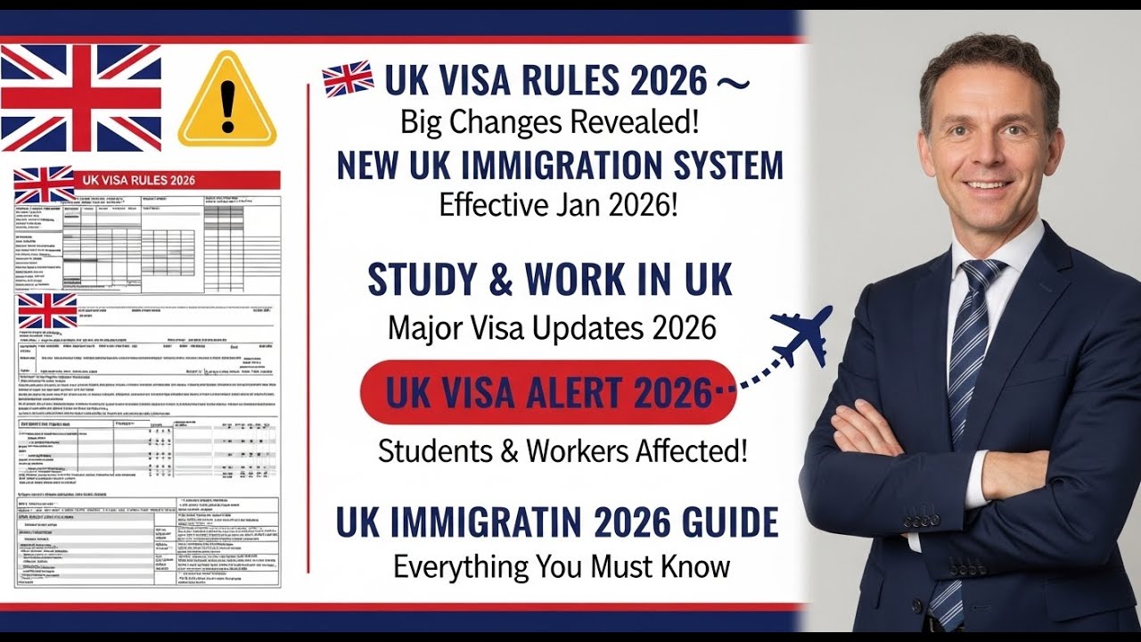 UK Visa Rules 2026 | New Immigration System Revealed | Essential Guide for Students & Professionals