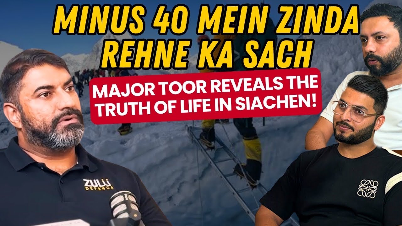 How Major Toor Survived Siachen&rsquo;s Deadliest Winters | Misfit Humans Podcast