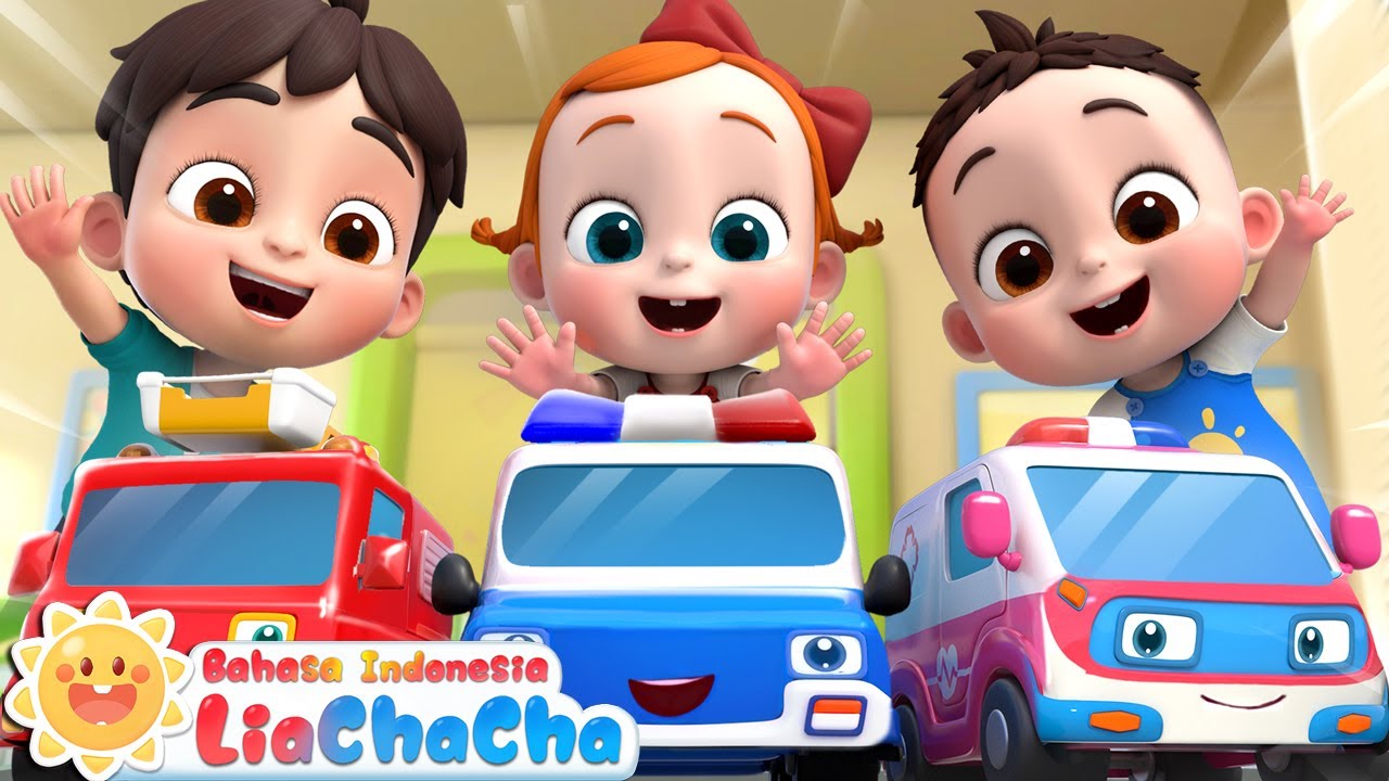 Merakit Mobil Mainan! 🚗🔧| Baby Shark🦈| Bayi Hiu | Lagu Anak-anak Seru |  LiaChaCha Bahasa Indonesia
