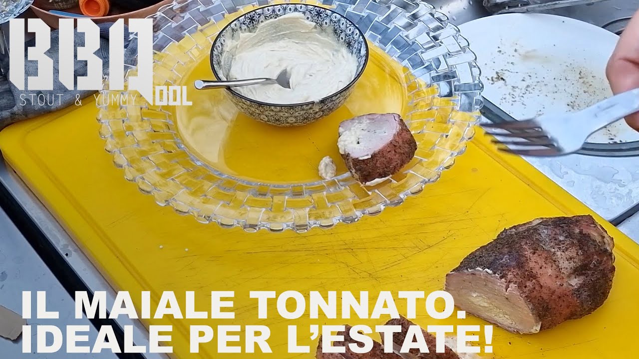 Il maiale tonnato. O se preferite i medaglioni di maiale tonnato!