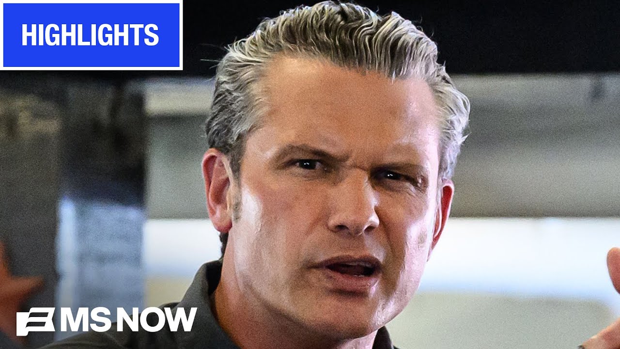 Hegseth&rsquo;s &lsquo;DAMAGING&rsquo; Pentagon leadership causing a 'trickle down effect' | MS NOW Highlights