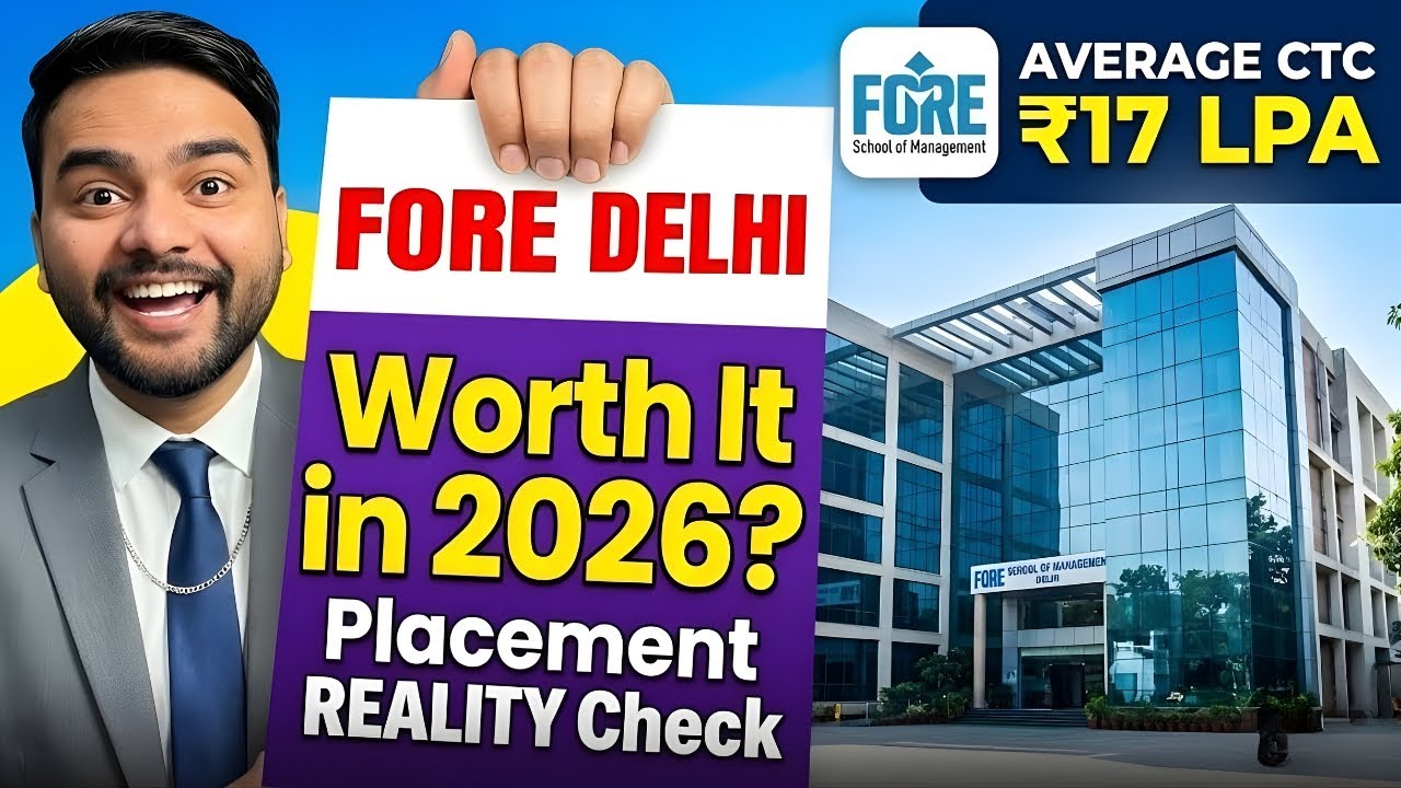 FORE School of Management Delhi Worth It in 2026? 🤔 | Fees, Placements & Honest MBA Review ✅