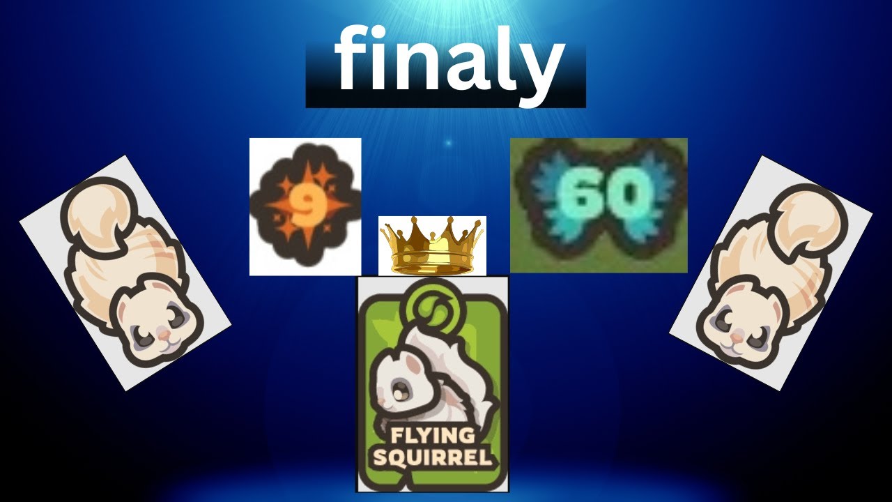 Taming.io flying squirrel 9ob 60 let go