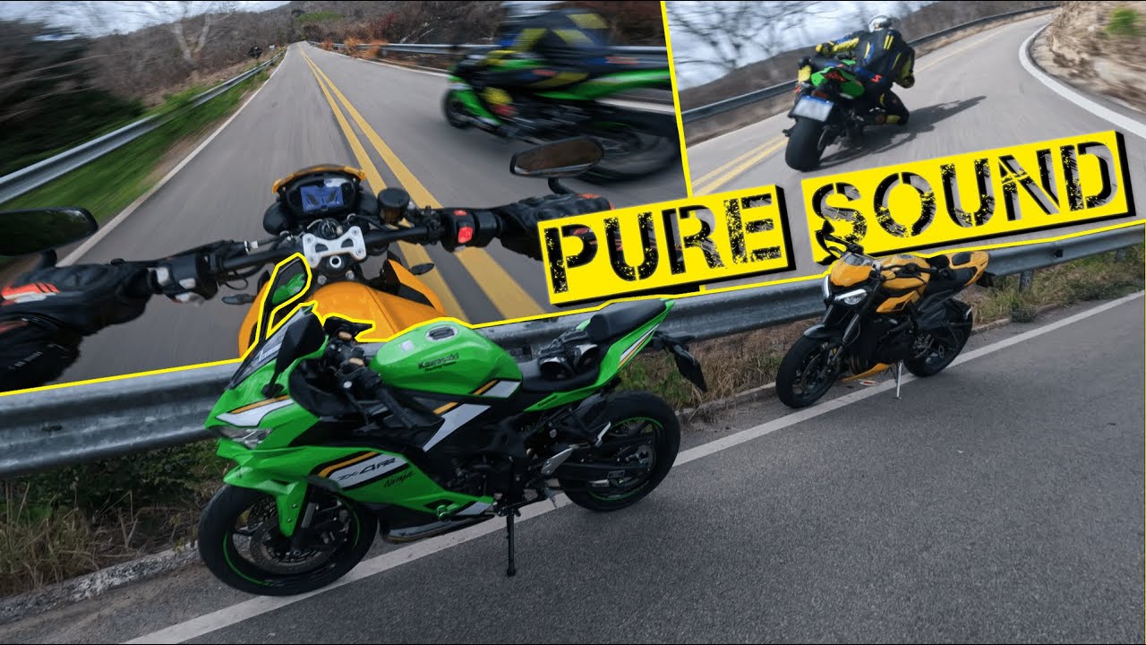 ZX4RR 2026 X STREET TRIPLE 765RS 2025 ACELERANDO NA SERRA | PURE SOUND