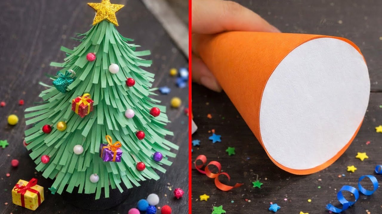 “DIY Christmas Tree 🎄 Super Easy & Beautiful Decoration!”